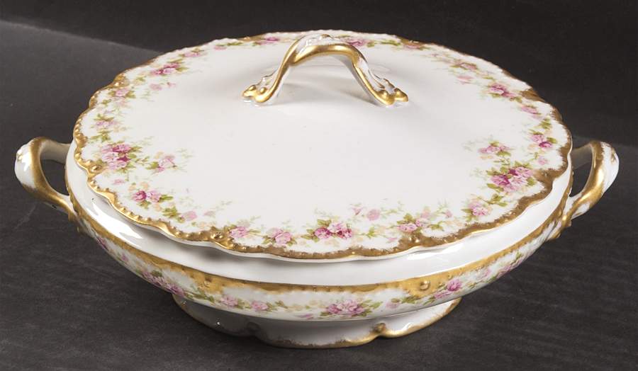 Schleiger 855b Round Covered Vegetable by Haviland-1
