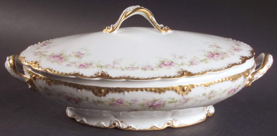 Schleiger 855b Oval Covered Vegetable by Haviland-1