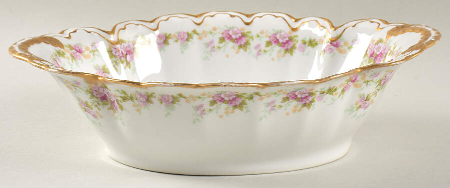 Schleiger 855G 10" Oval Vegetable Bowl by Haviland-1