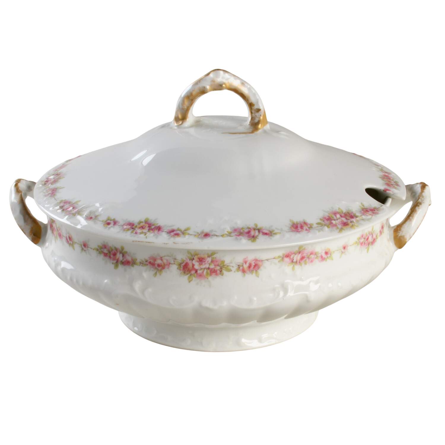 Schleiger 856a Tureen &  Lid by Haviland-1