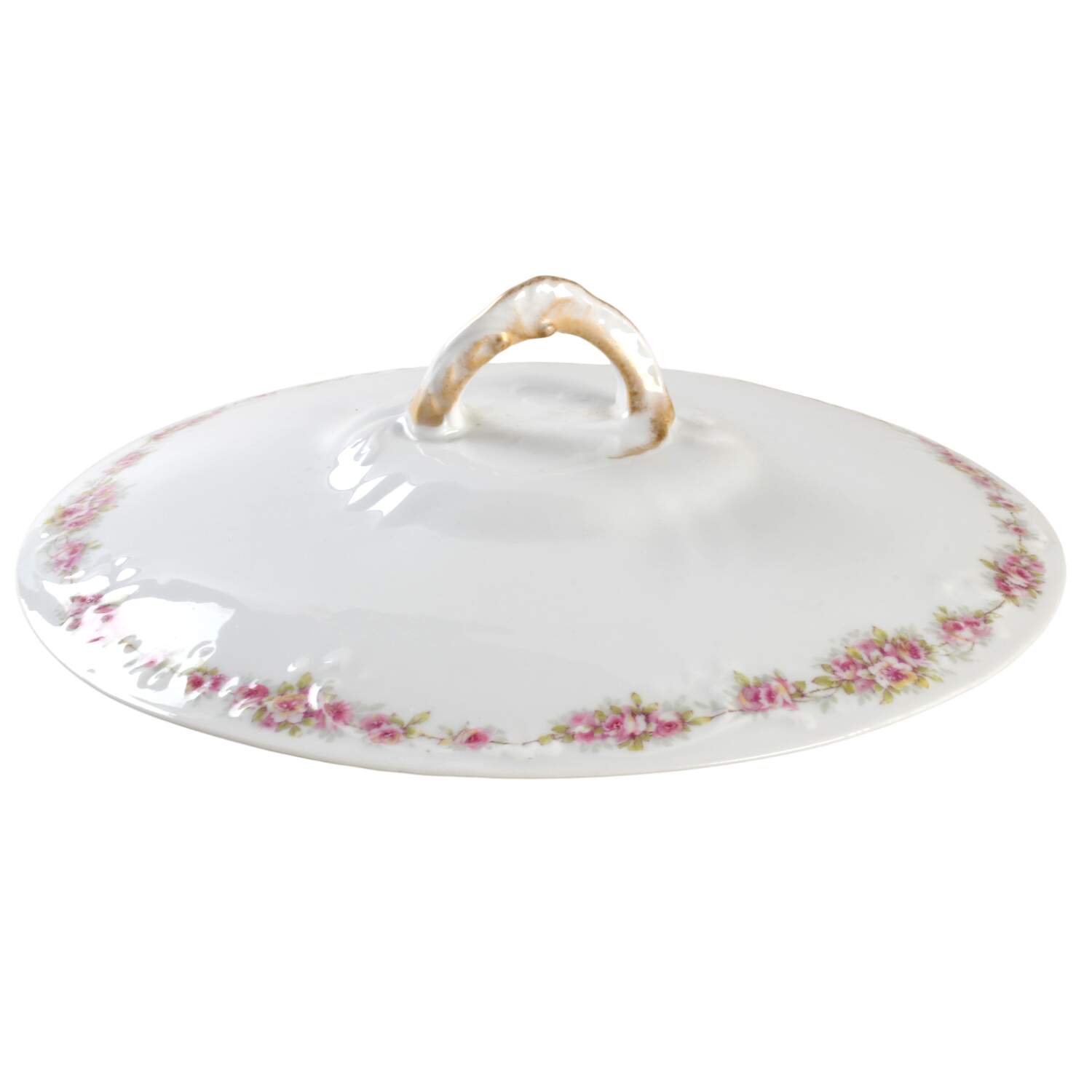 Schleiger 856a Lid for Round Vegetable by Haviland-1