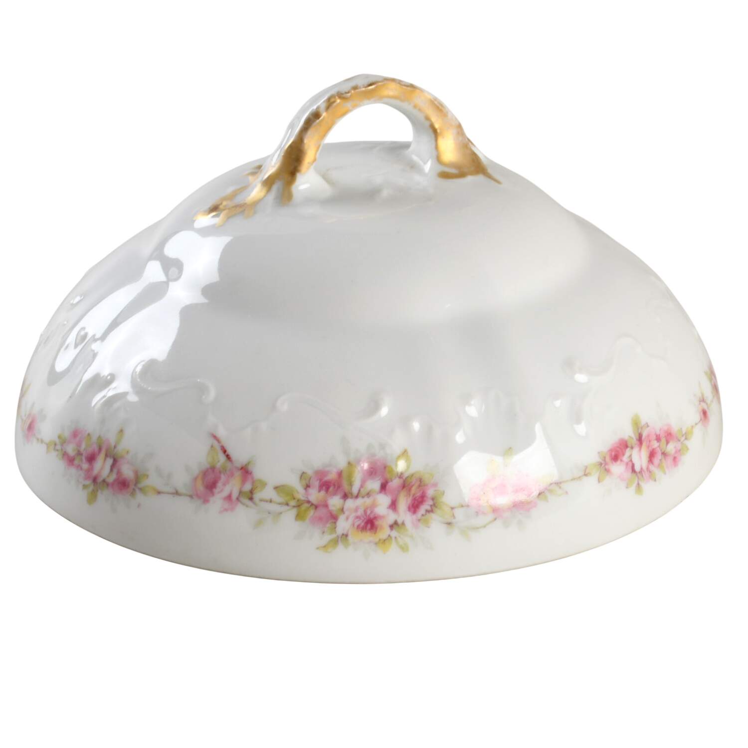 Schleiger 856a Lid for Round Butter by Haviland-1