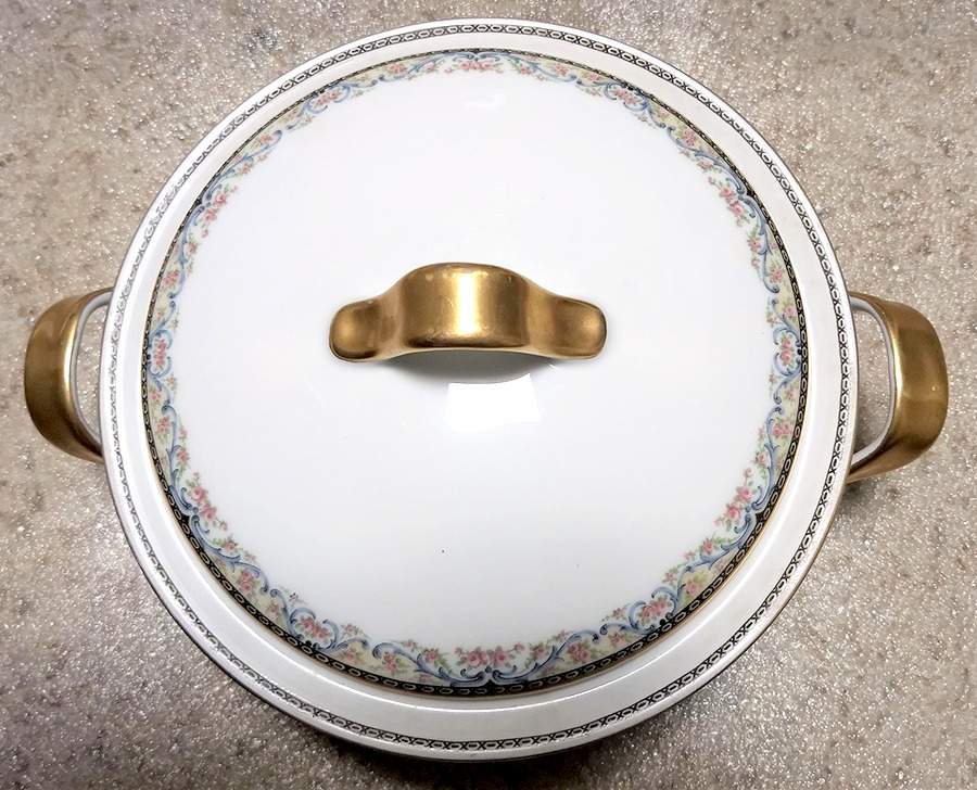 Schleiger 858 Round Covered Vegetable by Haviland-1