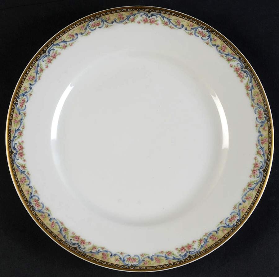 Schleiger 858 Dinner Plate by Haviland-1