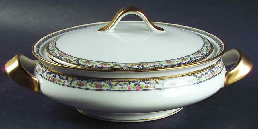 Schleiger 859 Round Covered Vegetable by Haviland-1