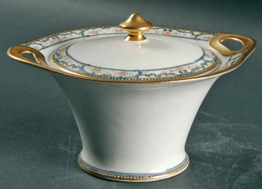 Schleiger 859 Sugar Bowl & Lid by Haviland-1