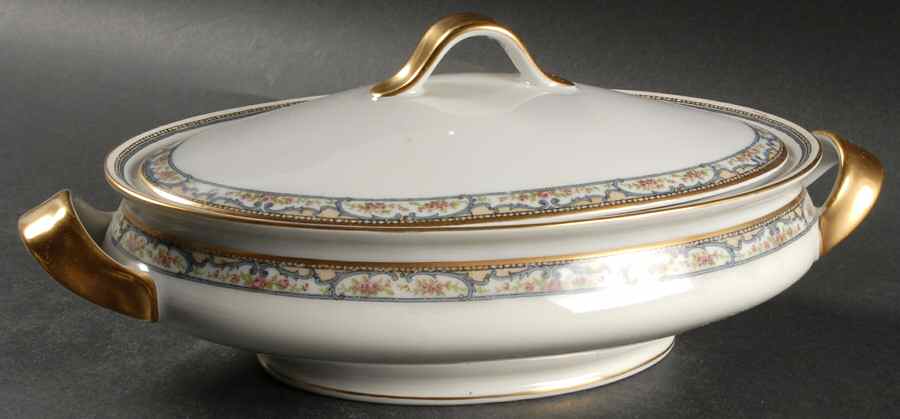 Schleiger 859 Oval Covered Vegetable by Haviland-1