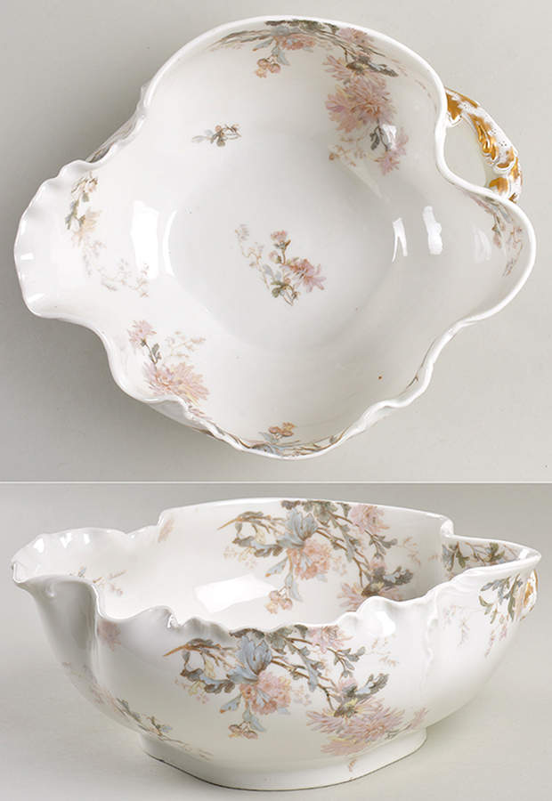 Schleiger 86 10" Large Salad Serving Bowl by Haviland-1