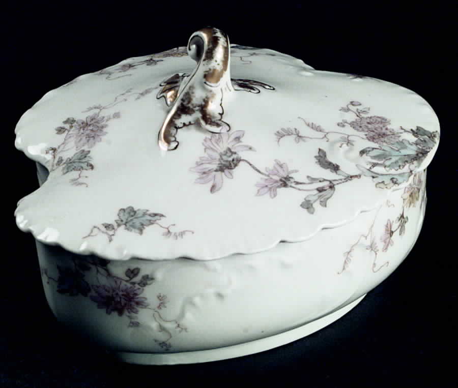 Schleiger 86 Butter Box & Lid by Haviland-1