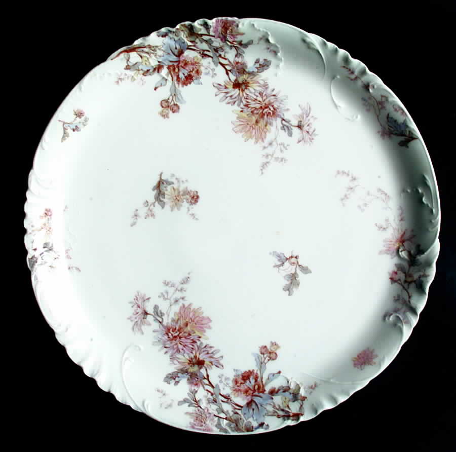 Schleiger 86 11" Chop Plate (Round Platter) by Haviland-1