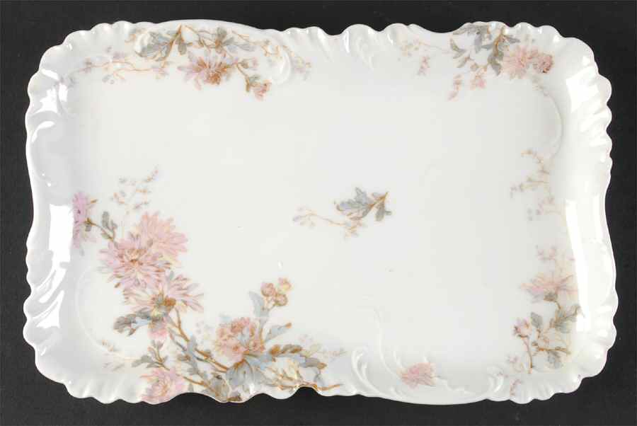 Schleiger 86 10" Rectangular Serving Platter by Haviland-1