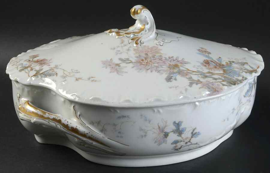 Schleiger 86 Oval Covered Vegetable by Haviland-1