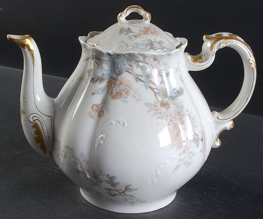 Schleiger 86 Teapot & Lid by Haviland-1