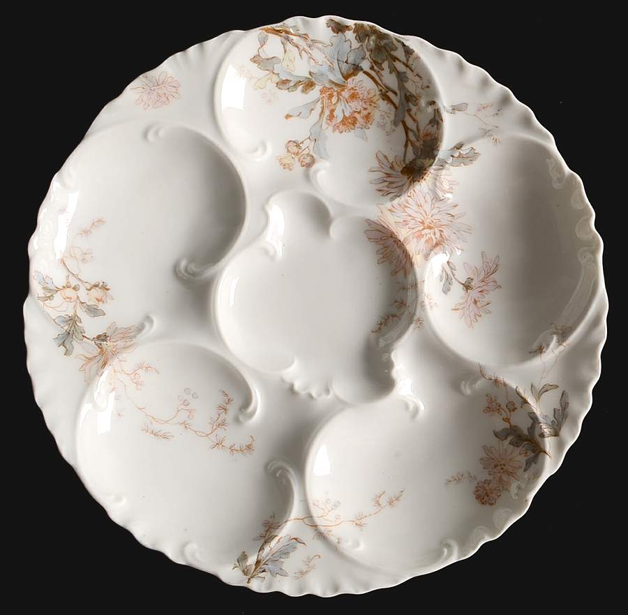 Schleiger 86 Oyster Plate by Haviland-1