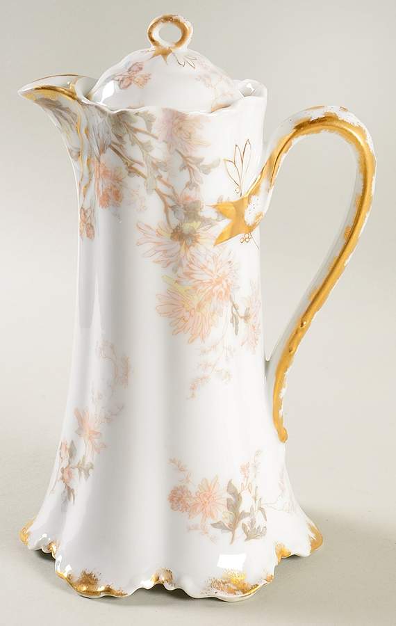 Schleiger 86 Chocolate Pot & Lid by Haviland-1