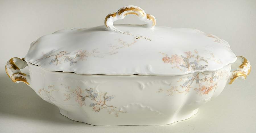 Schleiger 86 Rectangular Covered Vegetable by Haviland-1