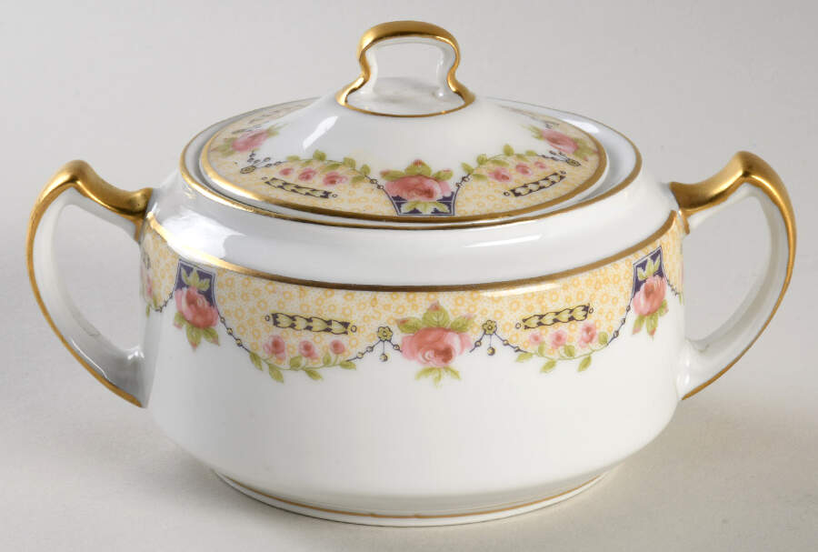 Schleiger 860 Sugar Bowl & Lid by Haviland-1
