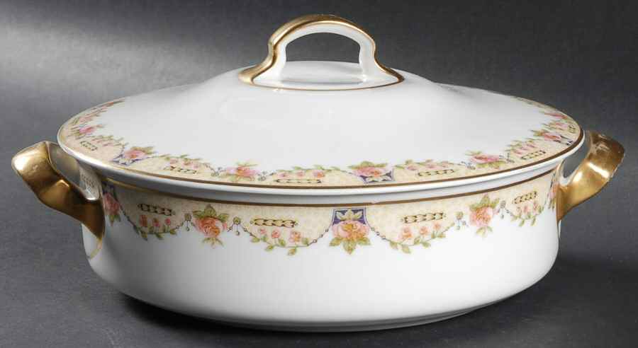 Schleiger 860 Round Covered Vegetable by Haviland-1