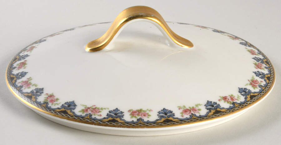 Schleiger 862 Lid for Round Vegetable by Haviland-1
