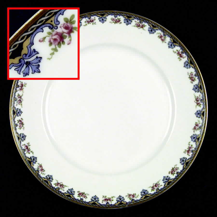 Schleiger 862 Dinner Plate by Haviland-1