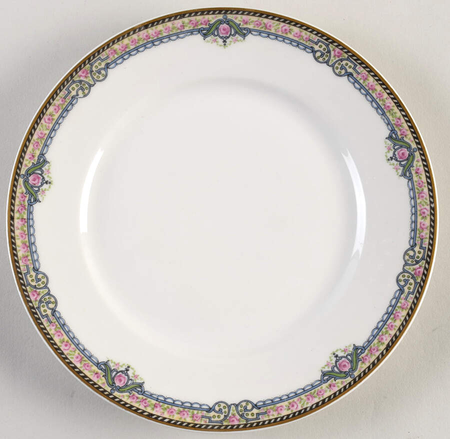 Schleiger 867 Luncheon Plate by Haviland-1