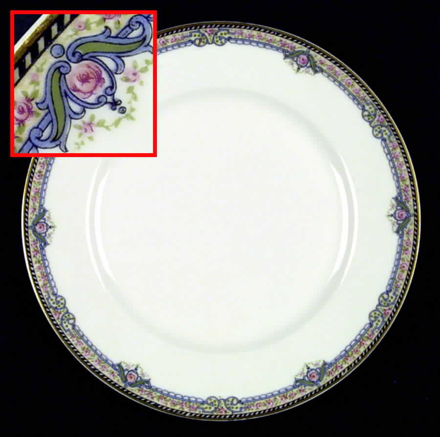 Schleiger 867 Dinner Plate by Haviland-1