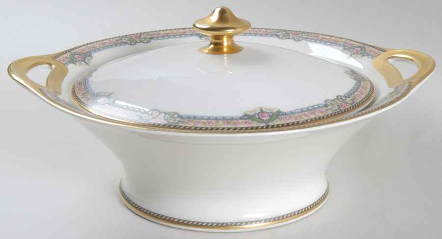 Schleiger 867 Round Covered Vegetable by Haviland-1