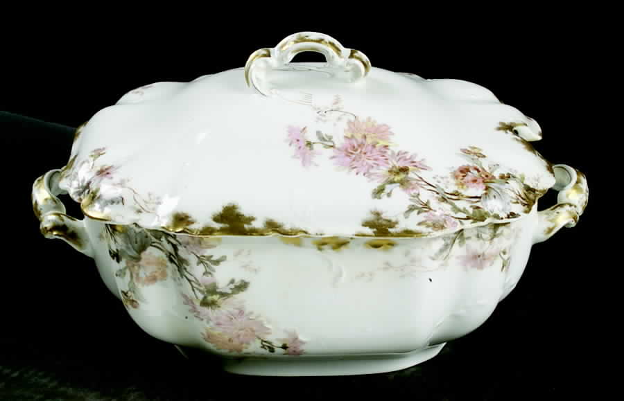 Schleiger 86A Tureen &  Lid by Haviland-1
