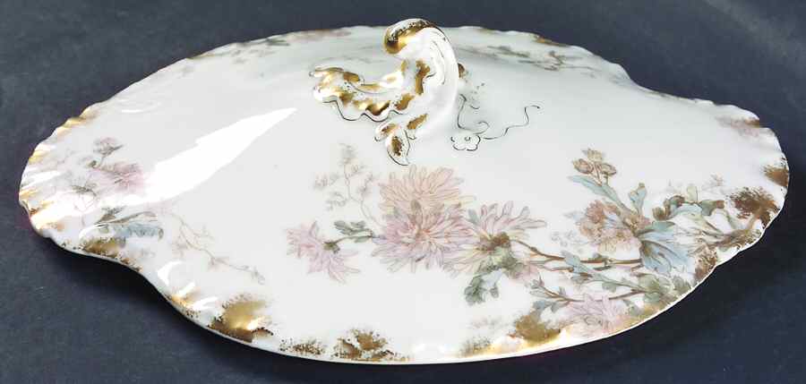 Schleiger 86A Lid for Oval Vegetable by Haviland-1