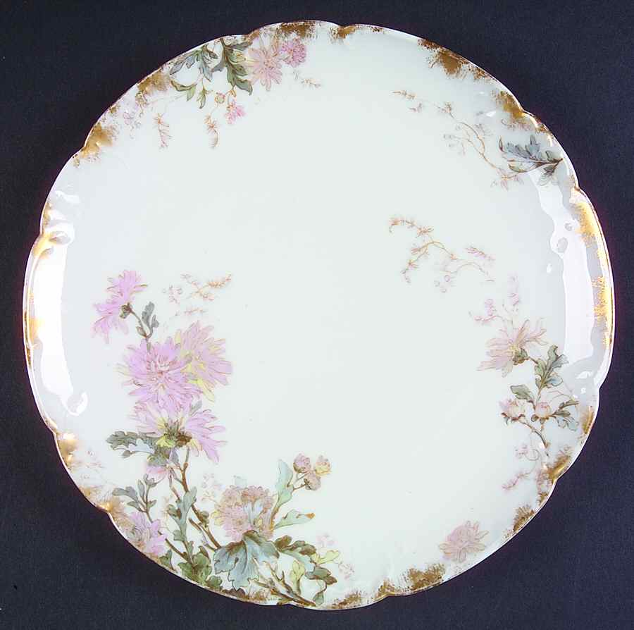 Schleiger 86A Coupe Luncheon Plate by Haviland-1