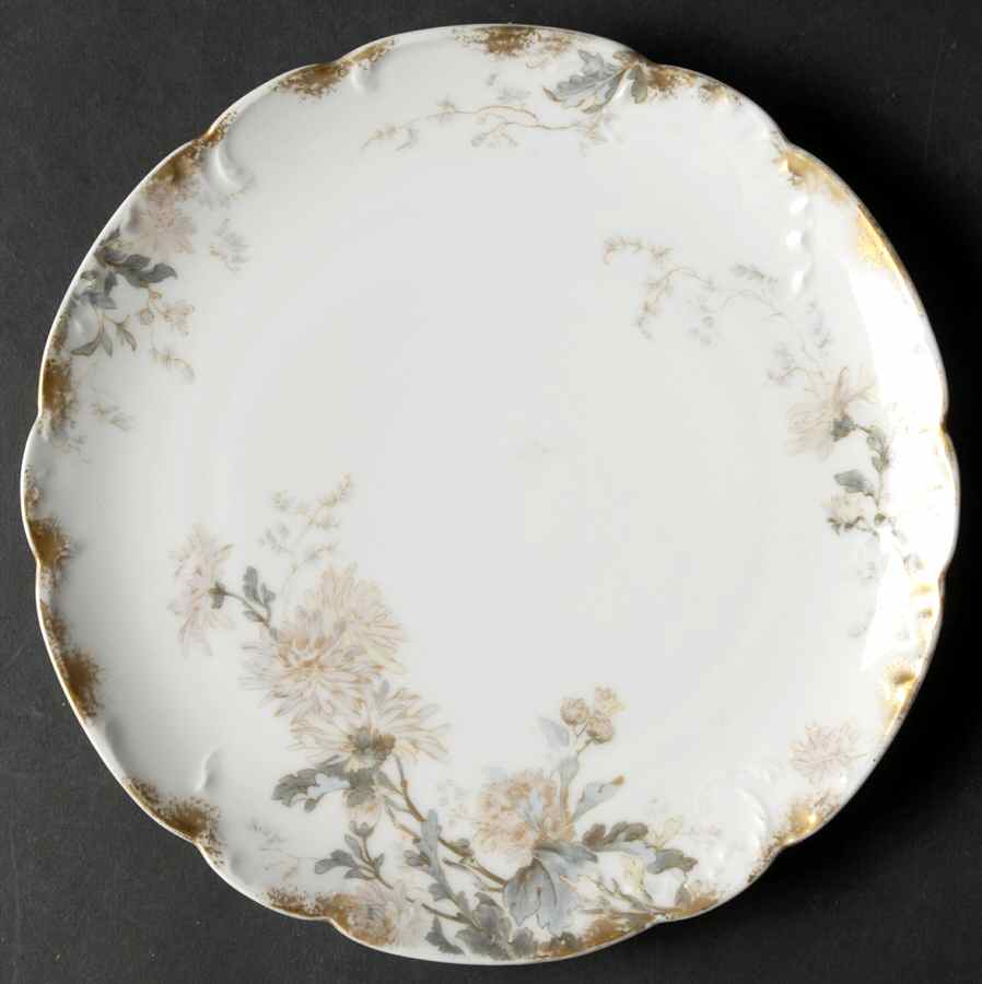 Schleiger 86A Coupe Luncheon Plate by Haviland-1
