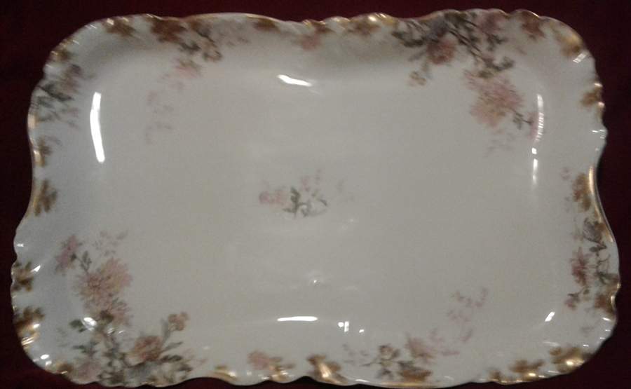 Schleiger 86A 16" Rectangular Serving Platter by Haviland-1