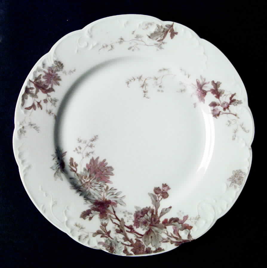 Schleiger 86e Luncheon Plate by Haviland-1