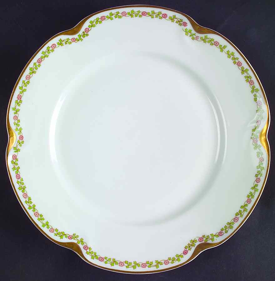Schleiger 874 Dinner Plate by Haviland-1