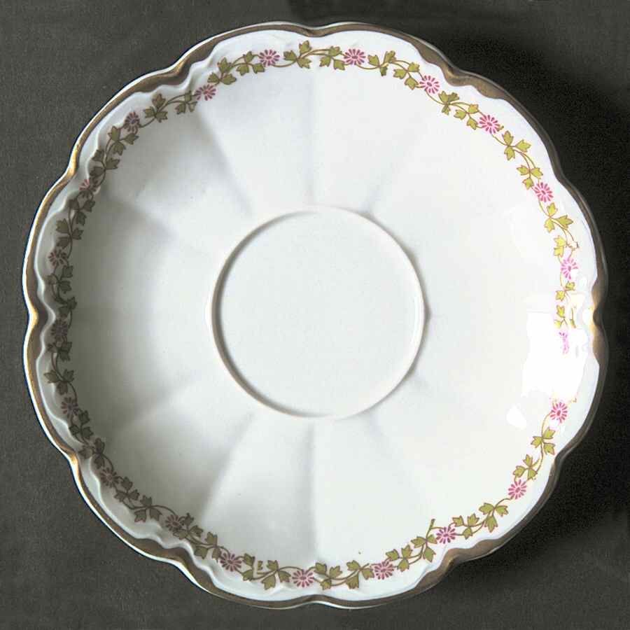 Schleiger 874B Saucer by Haviland-1