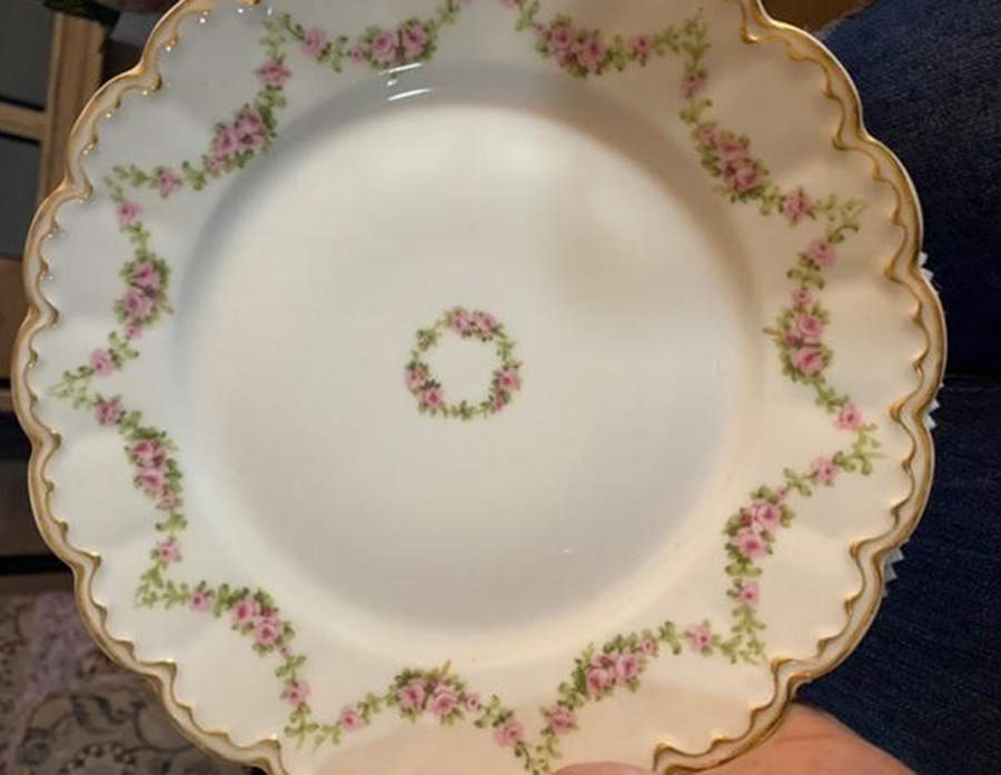 Schleiger 875 Luncheon Plate by Haviland-1
