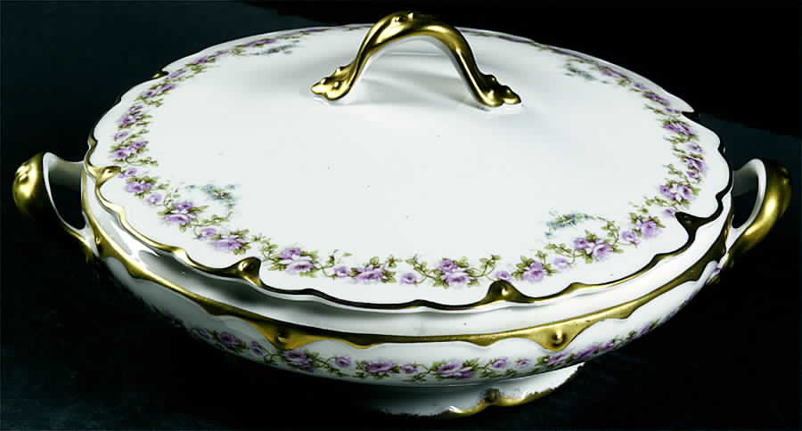 Schleiger 877 Round Covered Vegetable by Haviland-1