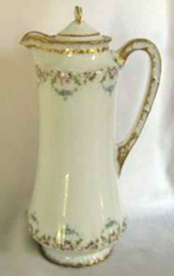 Schleiger 877C Chocolate Pot & Lid by Haviland-1