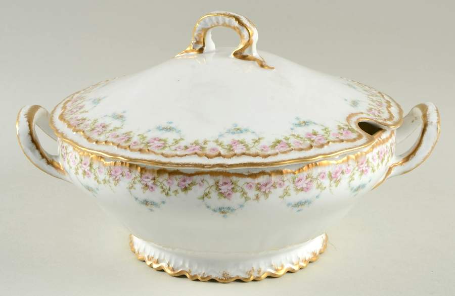 Schleiger 877C Tureen &  Lid by Haviland-1