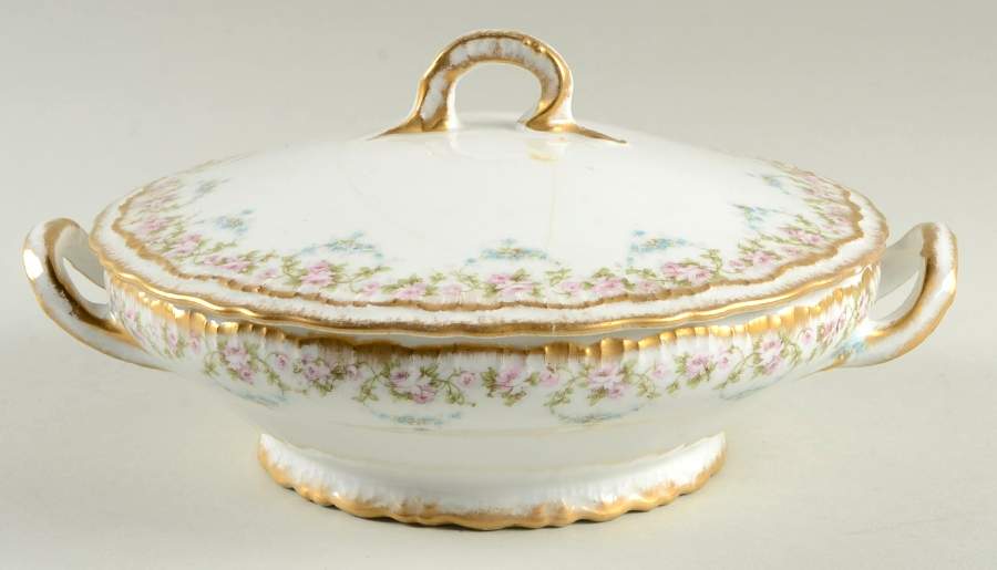 Schleiger 877C Round Covered Vegetable by Haviland-1