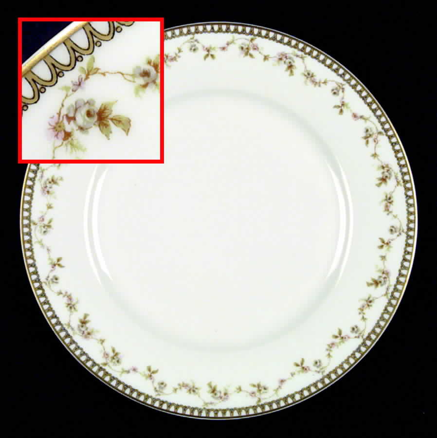 Schleiger 879 Dinner Plate by Haviland-1