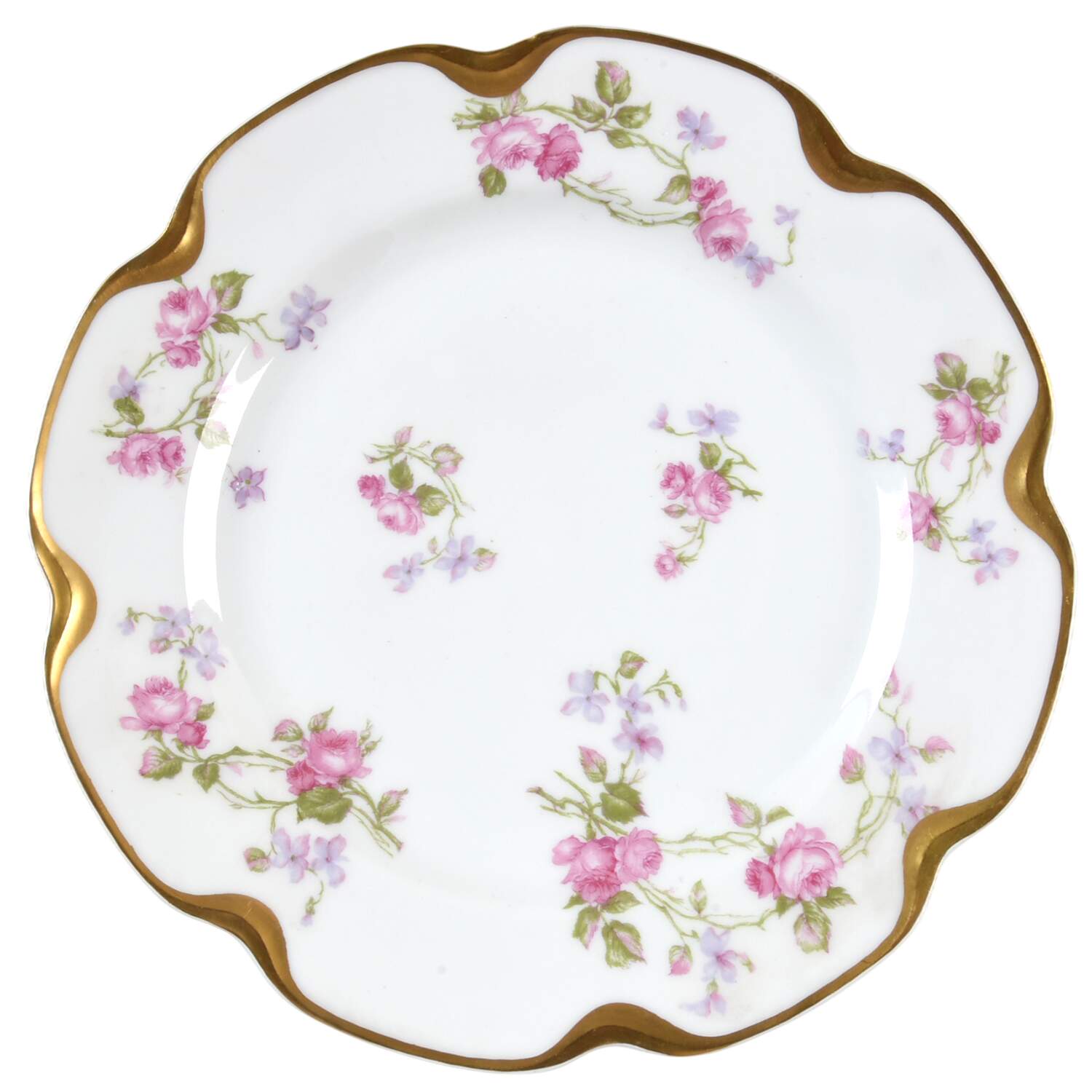 Schleiger 87b Luncheon Plate by Haviland-1