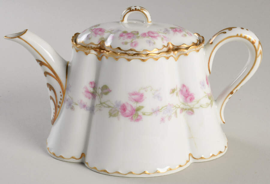 Schleiger 87C Teapot & Lid by Haviland-1