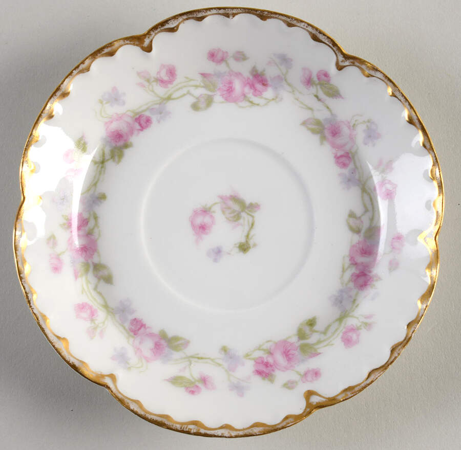 Schleiger 87C Saucer for Flat Cup by Haviland-1