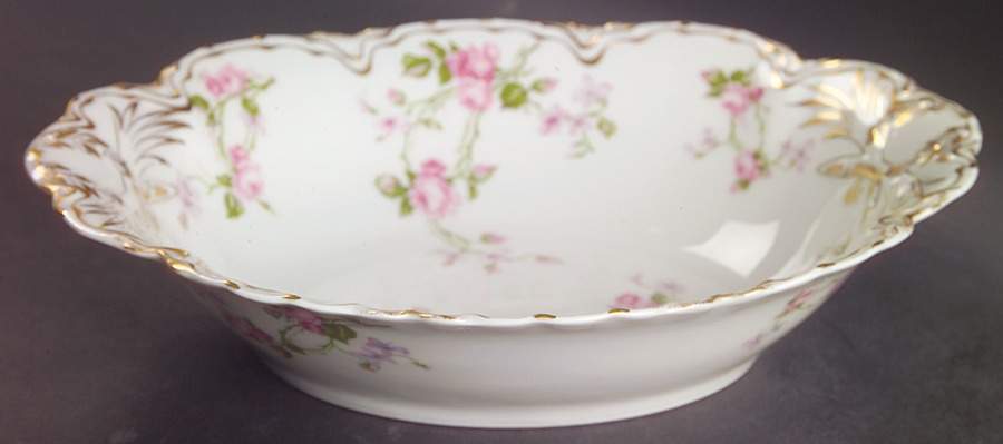 Schleiger 87D 10" Oval Vegetable Bowl by Haviland-1