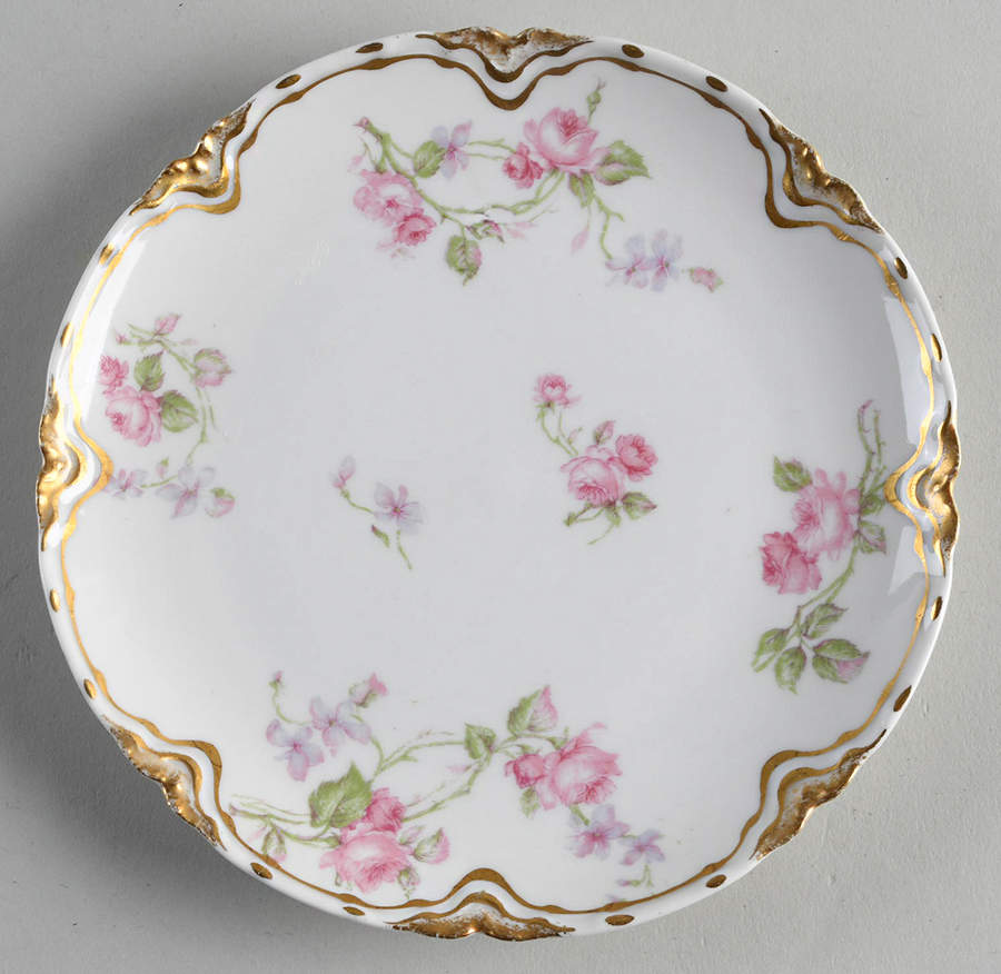 Schleiger 87D Coupe Bread & Butter Plate by Haviland-1