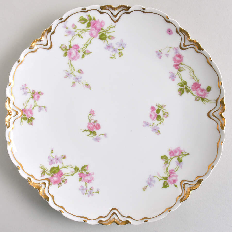 Schleiger 87D Coupe Dinner Plate by Haviland-1