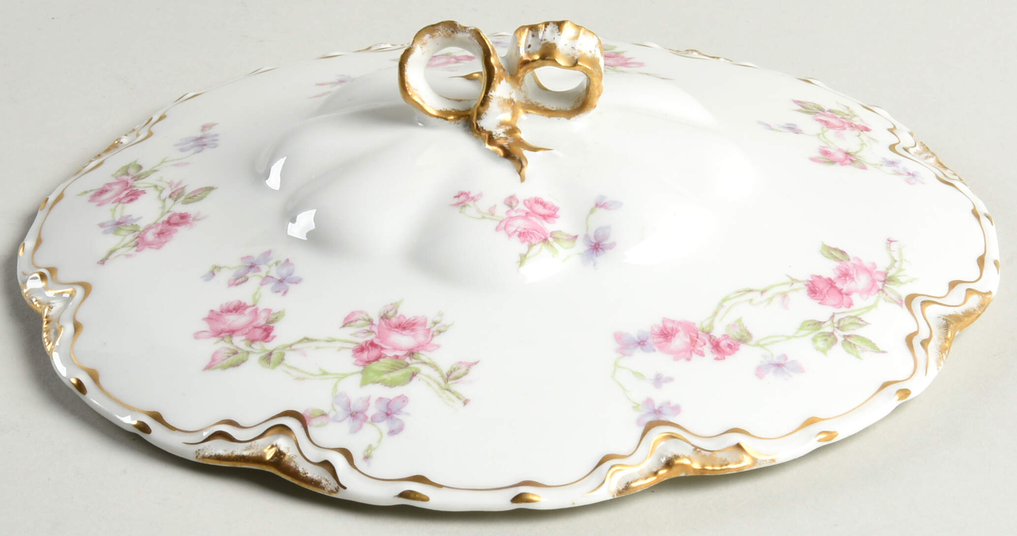 Schleiger 87D Lid for Round Vegetable by Haviland-1