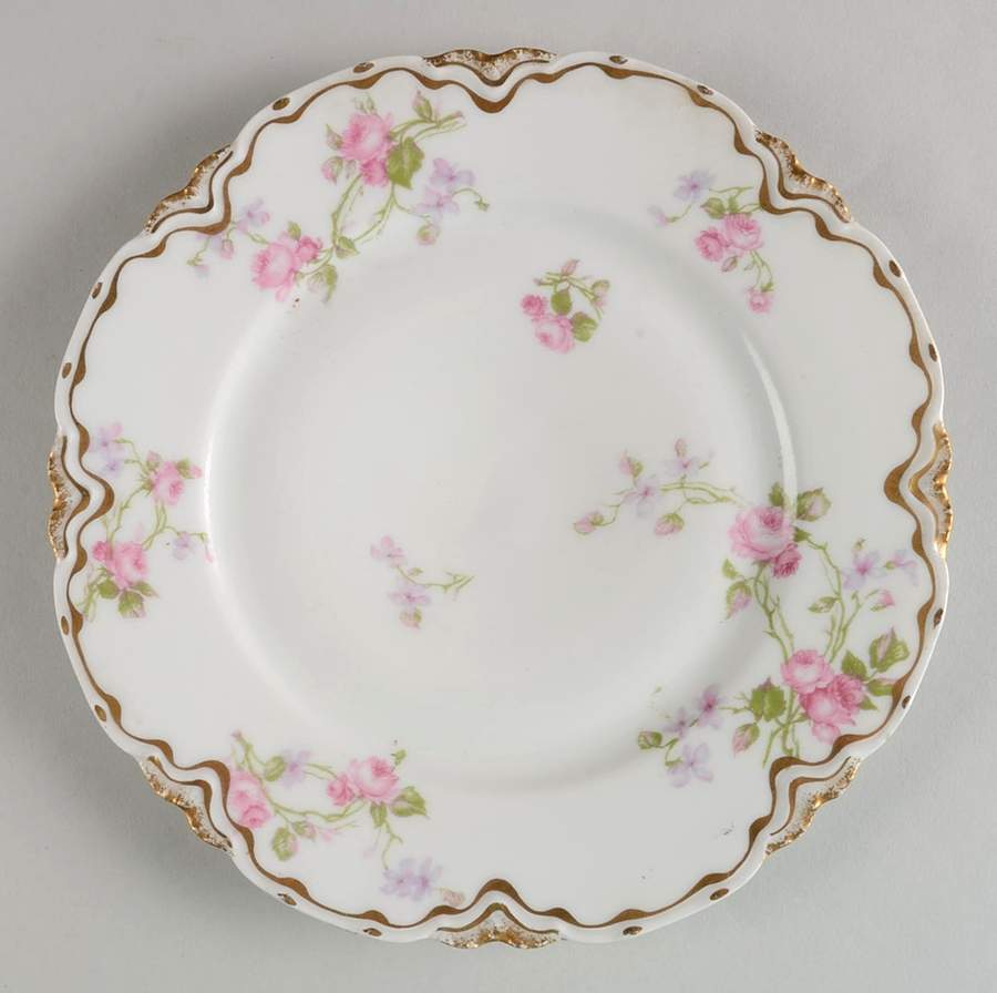 Schleiger 87D Luncheon Plate by Haviland-1
