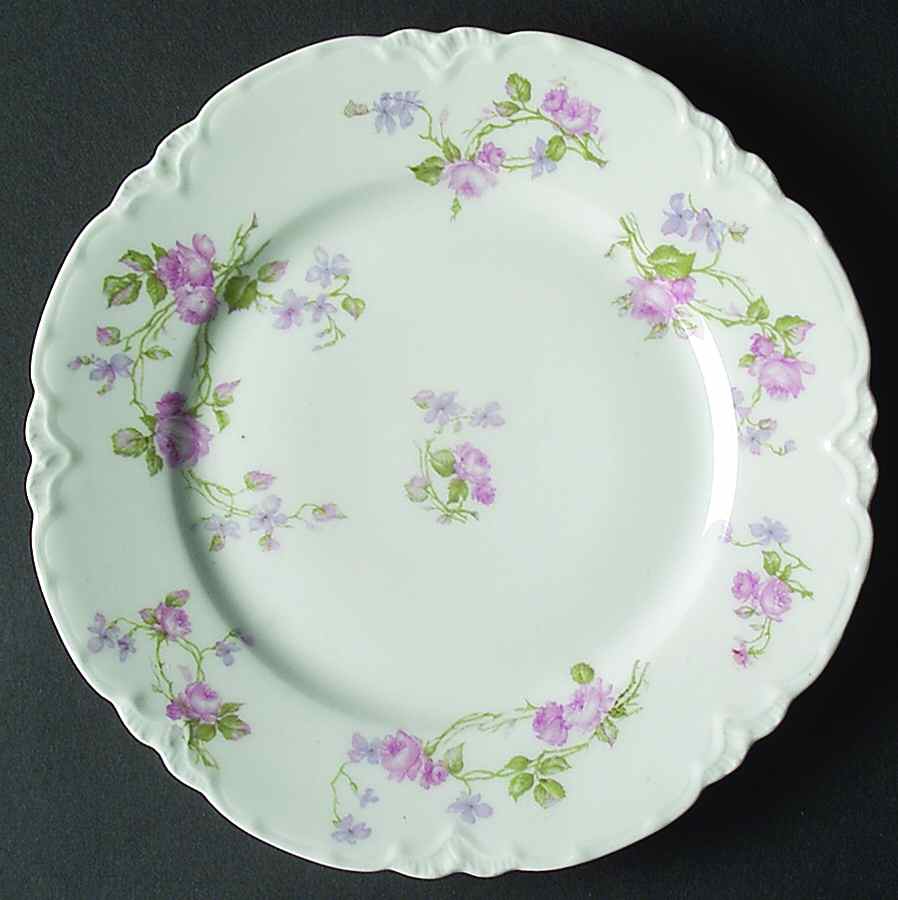 Schleiger 87g Luncheon Plate by Haviland-1